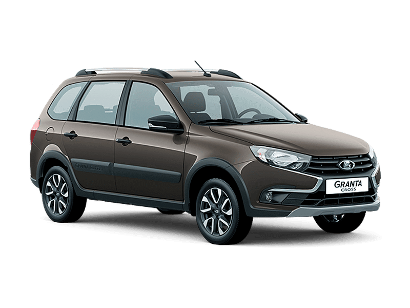 Купить Lada Granta Cross в Казани - Серебристо-темно-серый «Борнео» (633) - металлик